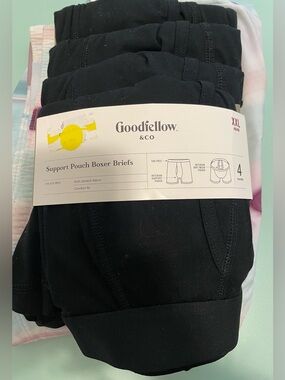 Goodfellow & Co Black Boxer Briefs - 4 Pack